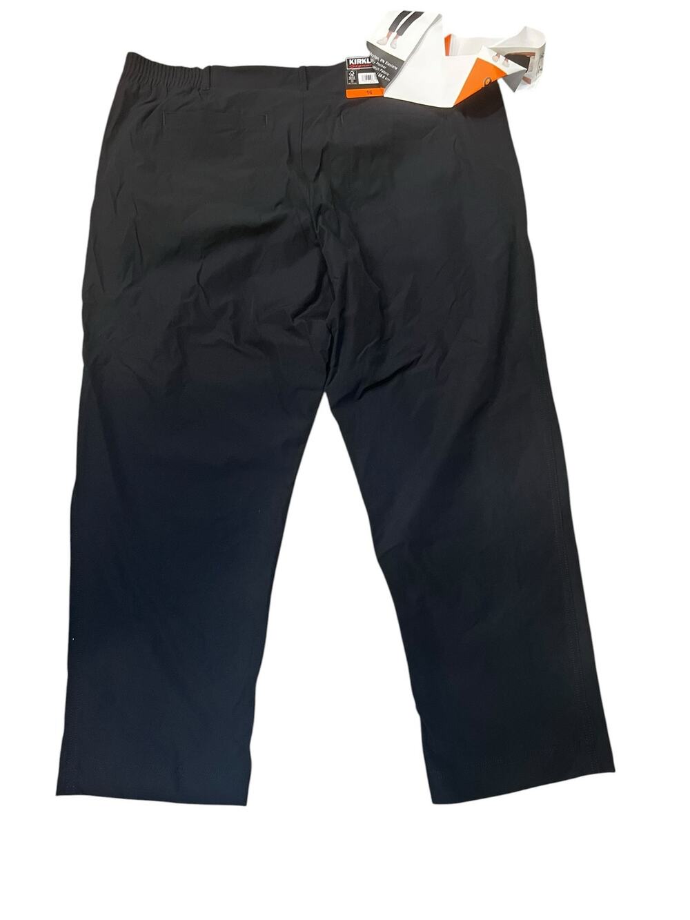 Kirkland Signature Women’s Travel Pants Size 16 Black NEW